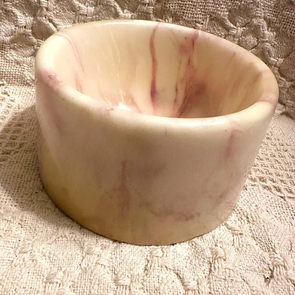 Fiammetta Vanelli Pink Marble dog/cat bowl
